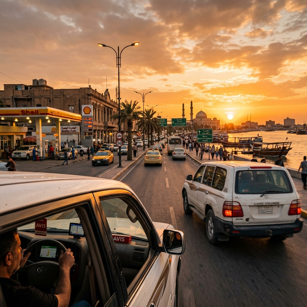 Basra Iraq Driving & Road Trip Budget Guide 2026: Fuel, Car Rental & Travel Costs