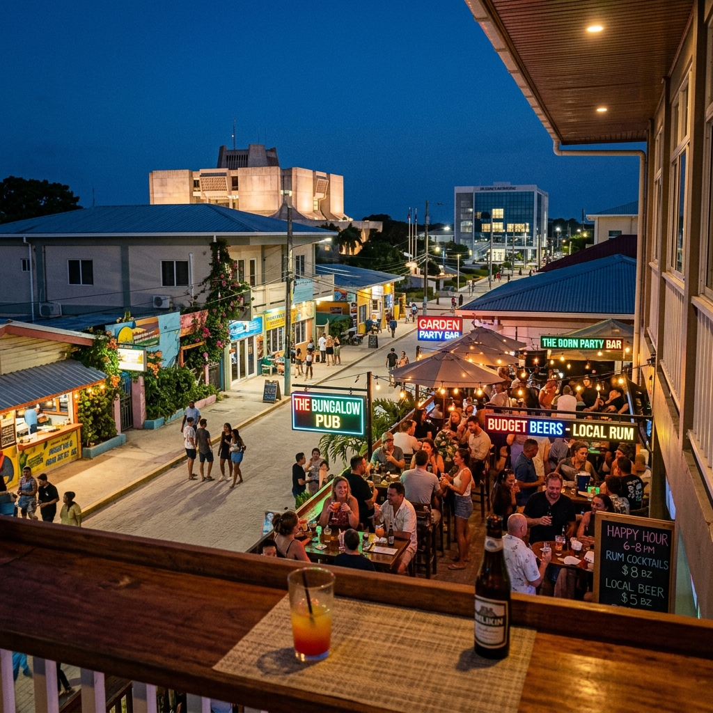 Belmopan Nightlife & Party Cost Guide 2026: Drink Prices, Budget Tiers & Nightlife Strategy