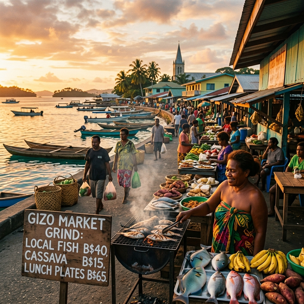 Gizo Food Cost & Dining Guide 2026: Meal Prices, Street Eats & Budget Planning