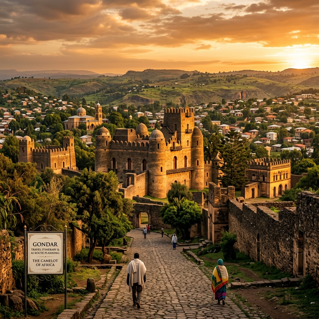 Gondar Travel Itinerary & Budget Guide 2026: AI Route Planning for the Camelot of Africa