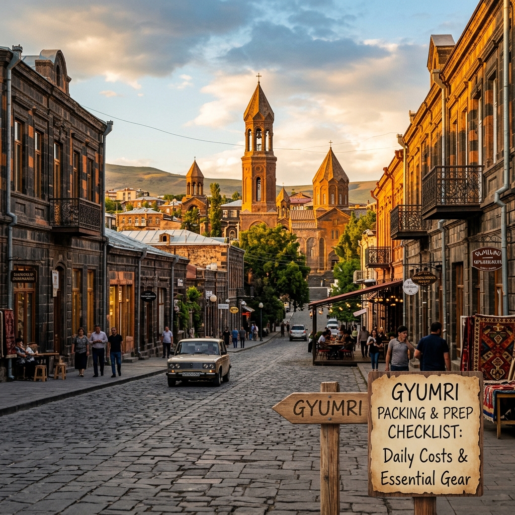 Gyumri Packing & Prep Checklist (2026): Daily Costs & Essential Gear Guide
