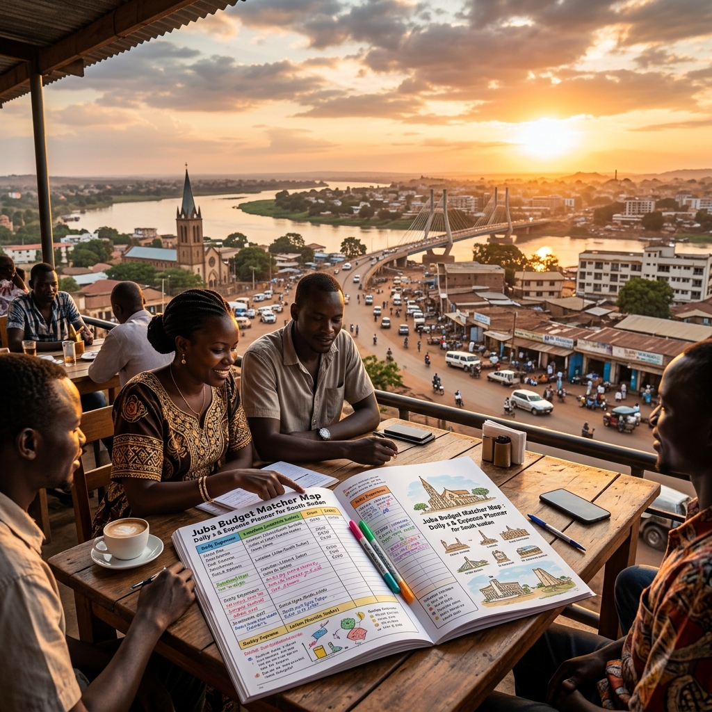 Juba Budget Matcher Map 2026: Daily Travel Costs & Expense Planner for South Sudan
