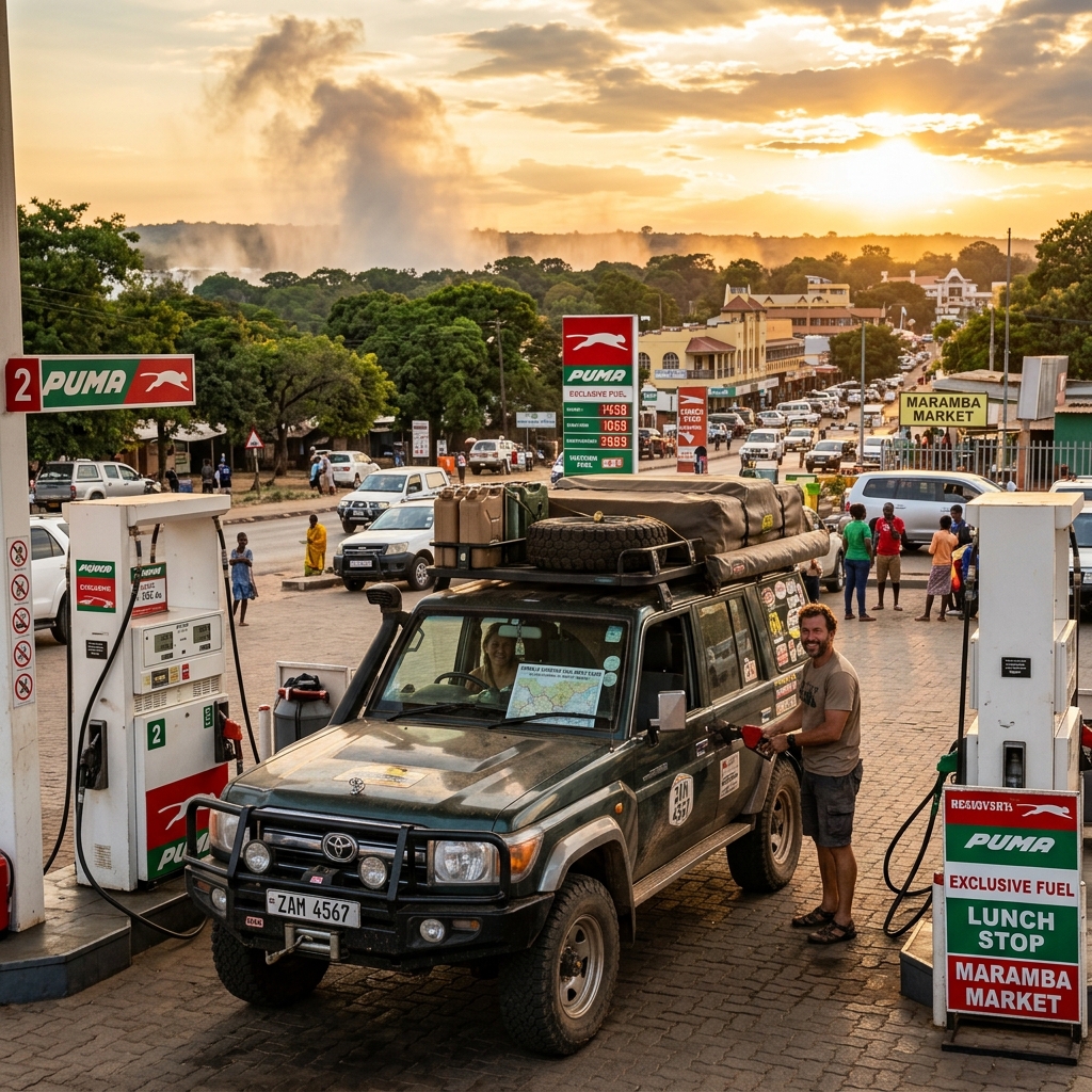 Livingstone Zambia Self-Drive & Road Trip Budget Guide 2026: Fuel Costs, Rental Rates, and Route Planning