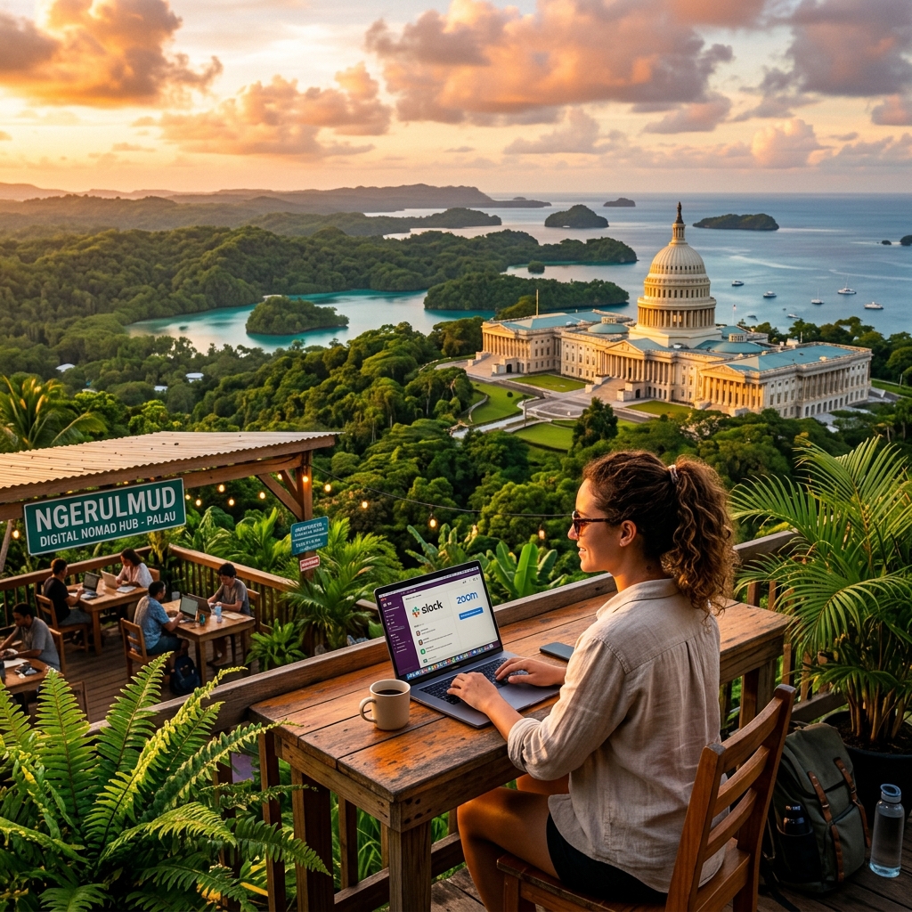 Ngerulmud Digital Nomad Guide 2026: Cost of Living, Coworking, and Remote Work in Palau