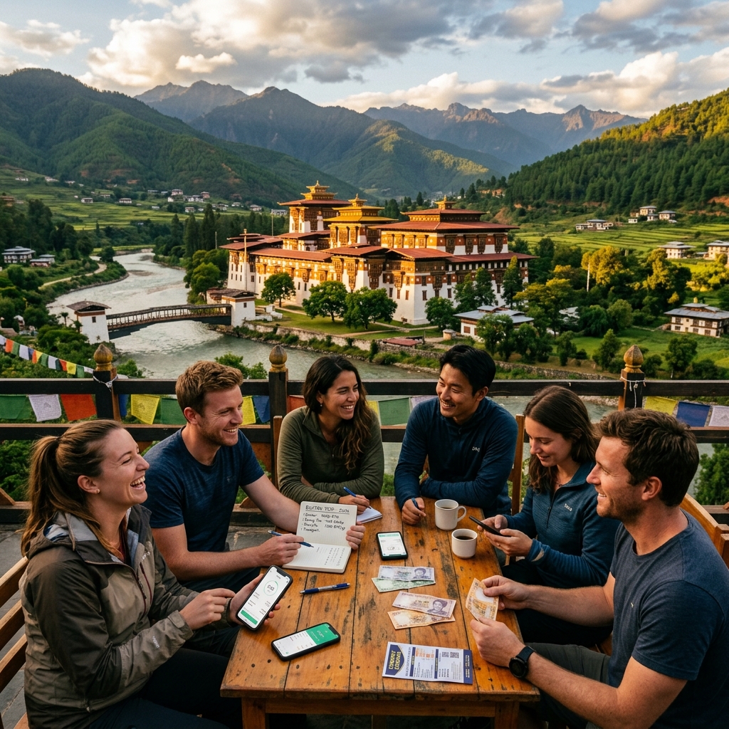 Punakha Bhutan Travel Budget Guide 2026: Group Expense Splitting & Daily Costs