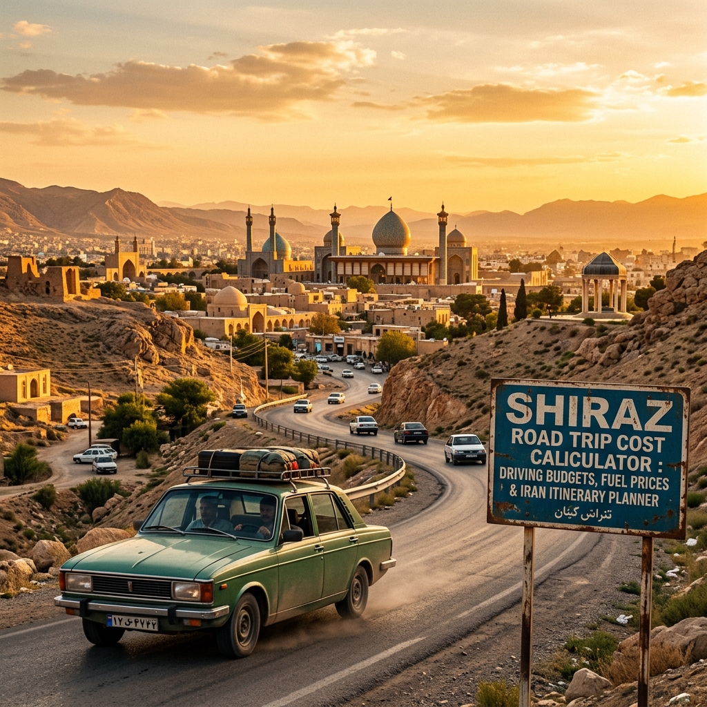 Shiraz Road Trip Cost Calculator 2026: Driving Budgets, Fuel Prices & Iran Itinerary Planner