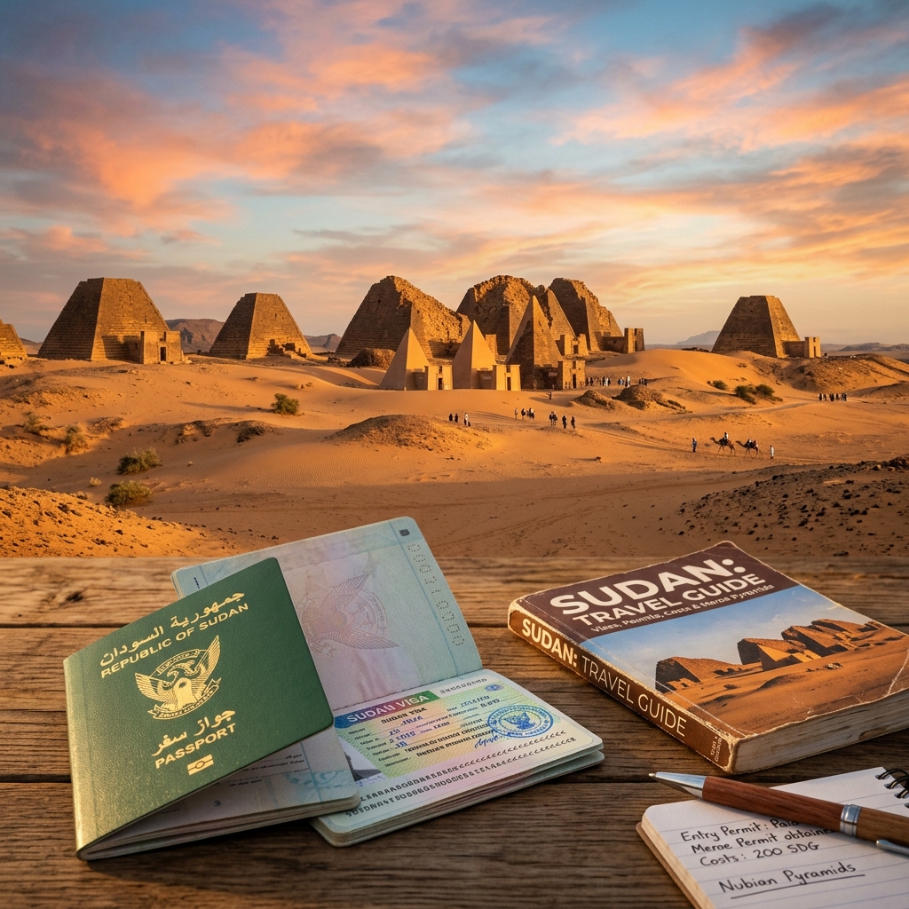 2026 Sudan Visa Hacks & Meroe Travel Budget Guide: Permits, Costs, and Nubian Pyramids