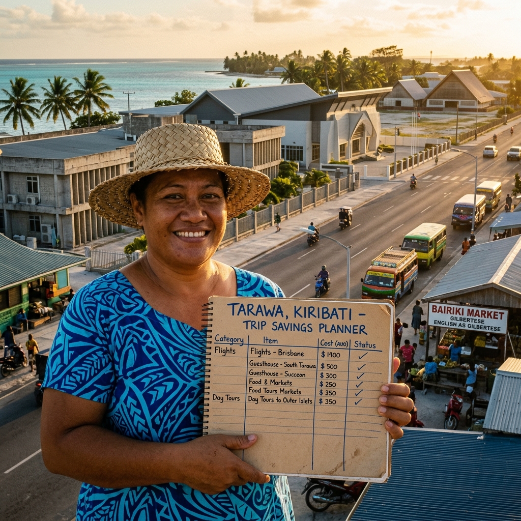 Tarawa, Kiribati Trip Savings Planner (2026): Complete Budget & Cost Guide