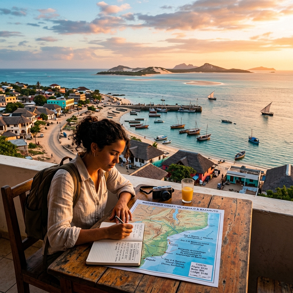 Vilankulo & Bazaruto Archipelago Multi-City Budget Guide 2026: Route Planning & Cost Breakdown