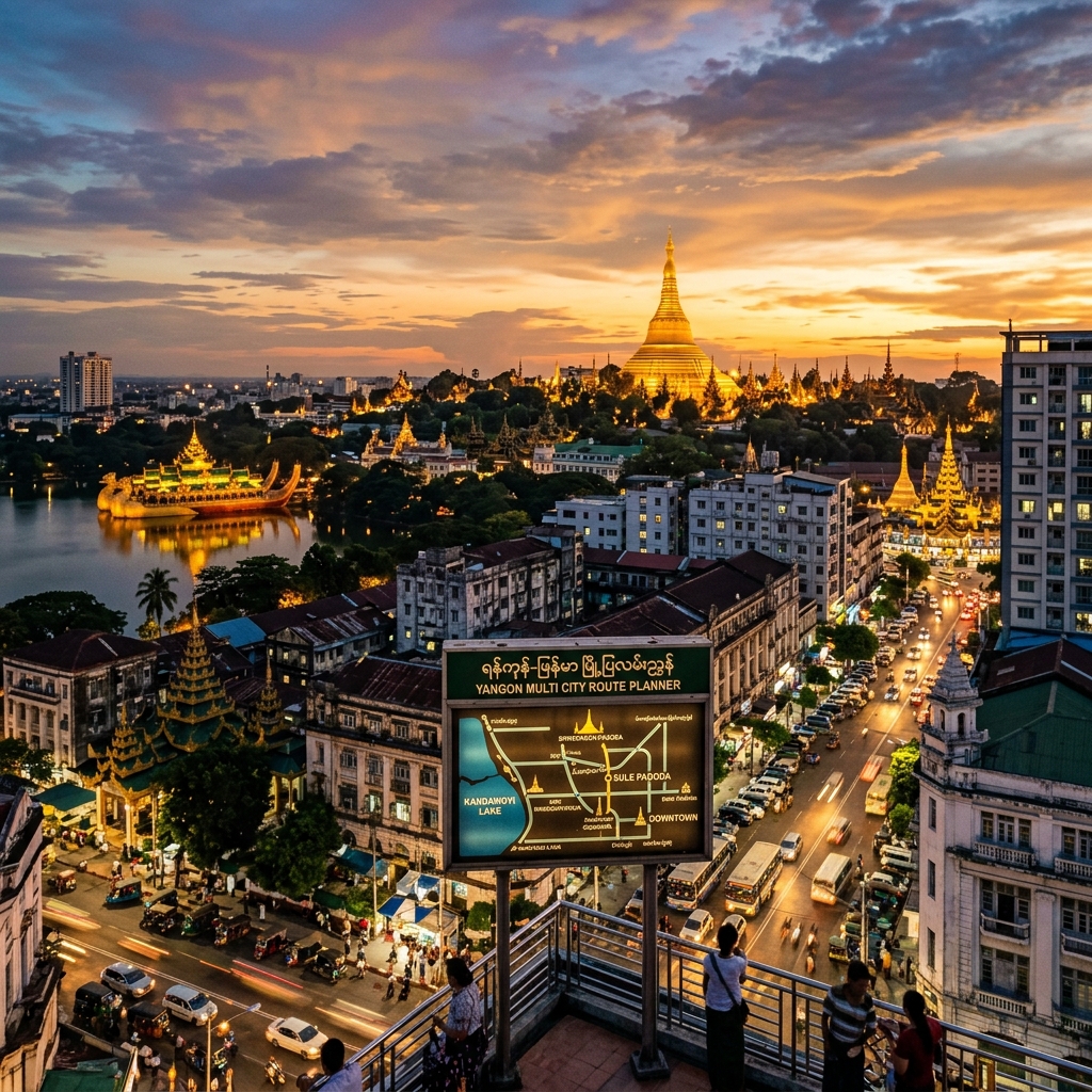 Yangon Multi-City Route Planner & Budget Guide (2026 Edition)