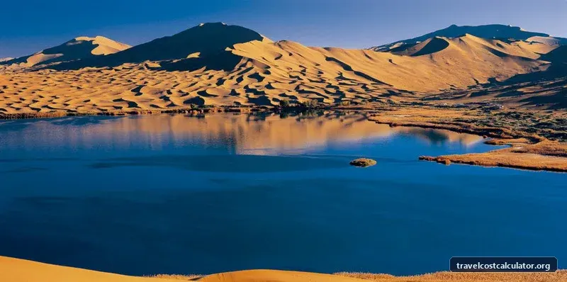 Badain Jaran Desert - Towers of Sand and Lakes