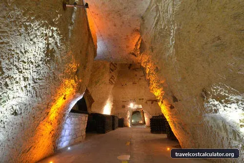 Champagne Hillsides, Houses and Cellars