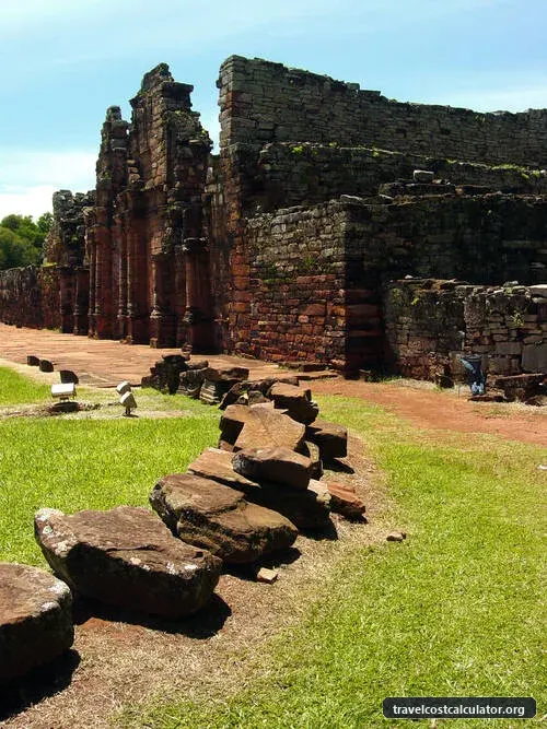 Jesuit Missions of the Guaranis: San Ignacio Mini, Santa Ana, Nuestra Señora de Loreto and Santa Maria Mayor (Argentina), Ruins of Sao Miguel das Missoes (Brazil)