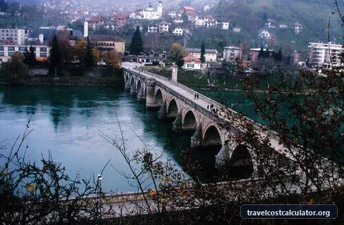 Mehmed Paša Sokolović Bridge in Višegrad