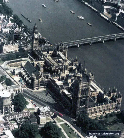 Palace of Westminster and Westminster Abbey including Saint Margaret’s Church