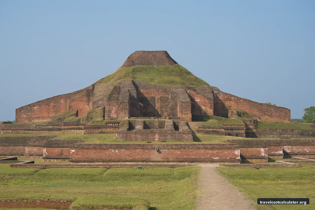 Ruins of the Buddhist Vihara at Paharpur