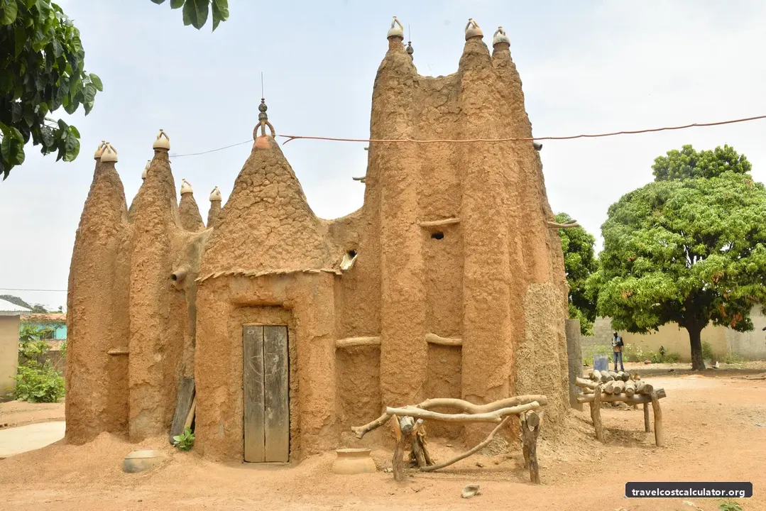 Sudanese style mosques in northern Côte d’Ivoire