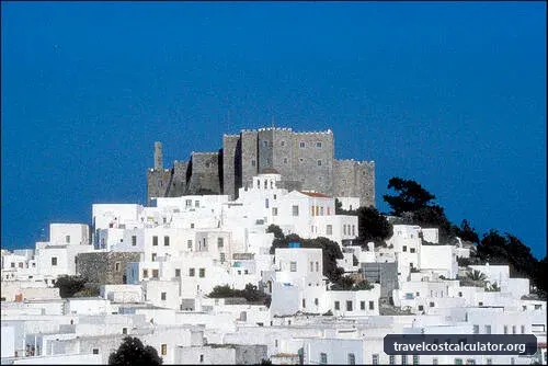 The Historic Centre (Chorá) with the Monastery of Saint-John the Theologian and the Cave of the Apocalypse on the Island of Pátmos