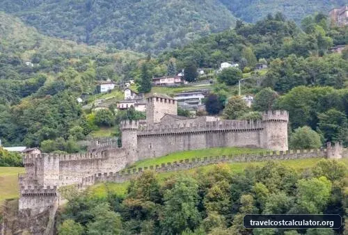 Three Castles, Defensive Wall and Ramparts of the Market-Town of Bellinzona