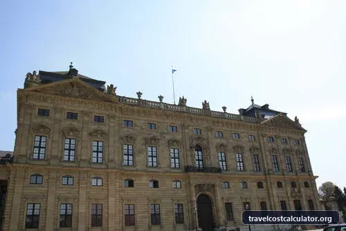 Würzburg Residence with the Court Gardens and Residence Square