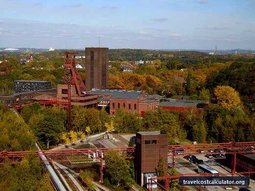Zollverein Coal Mine Industrial Complex in Essen